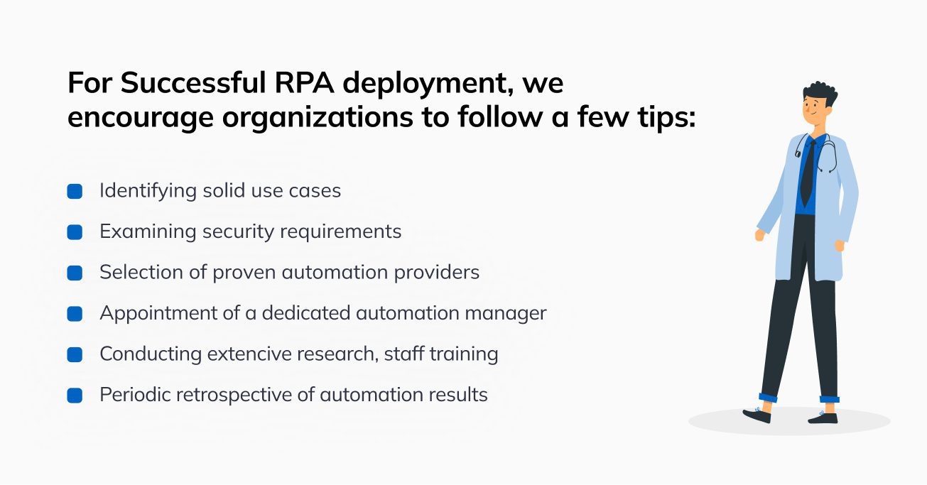 For Successful RPA deployment