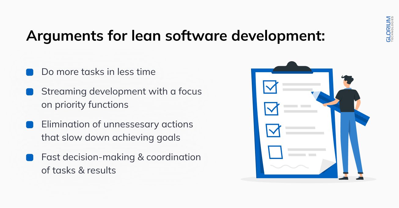 arguments lean software development