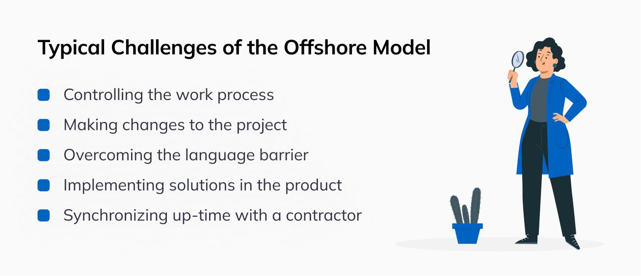 Typical Challenges of the Offshore Model