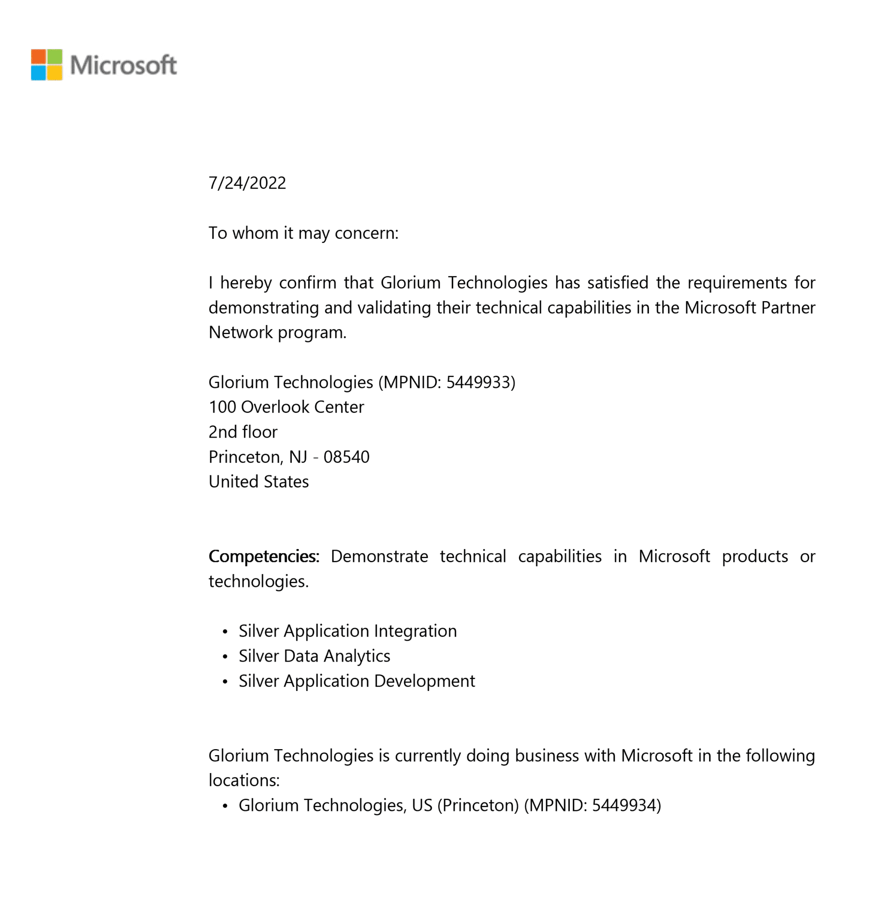 Microsoft mail