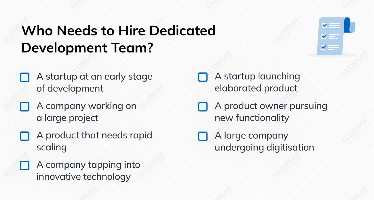 Who Needs to Hire Dedicated Development Team