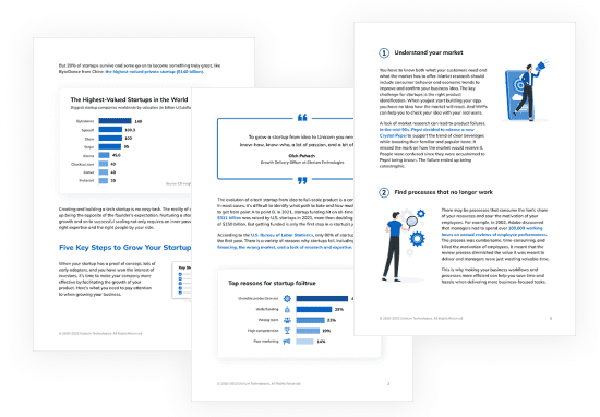 Key steps to take for your startup growth include