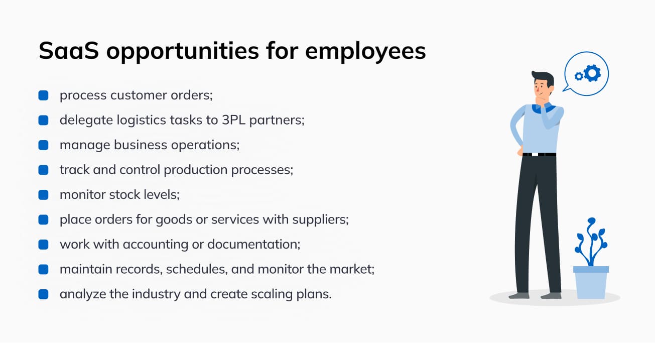 SaaS opportunities for employees