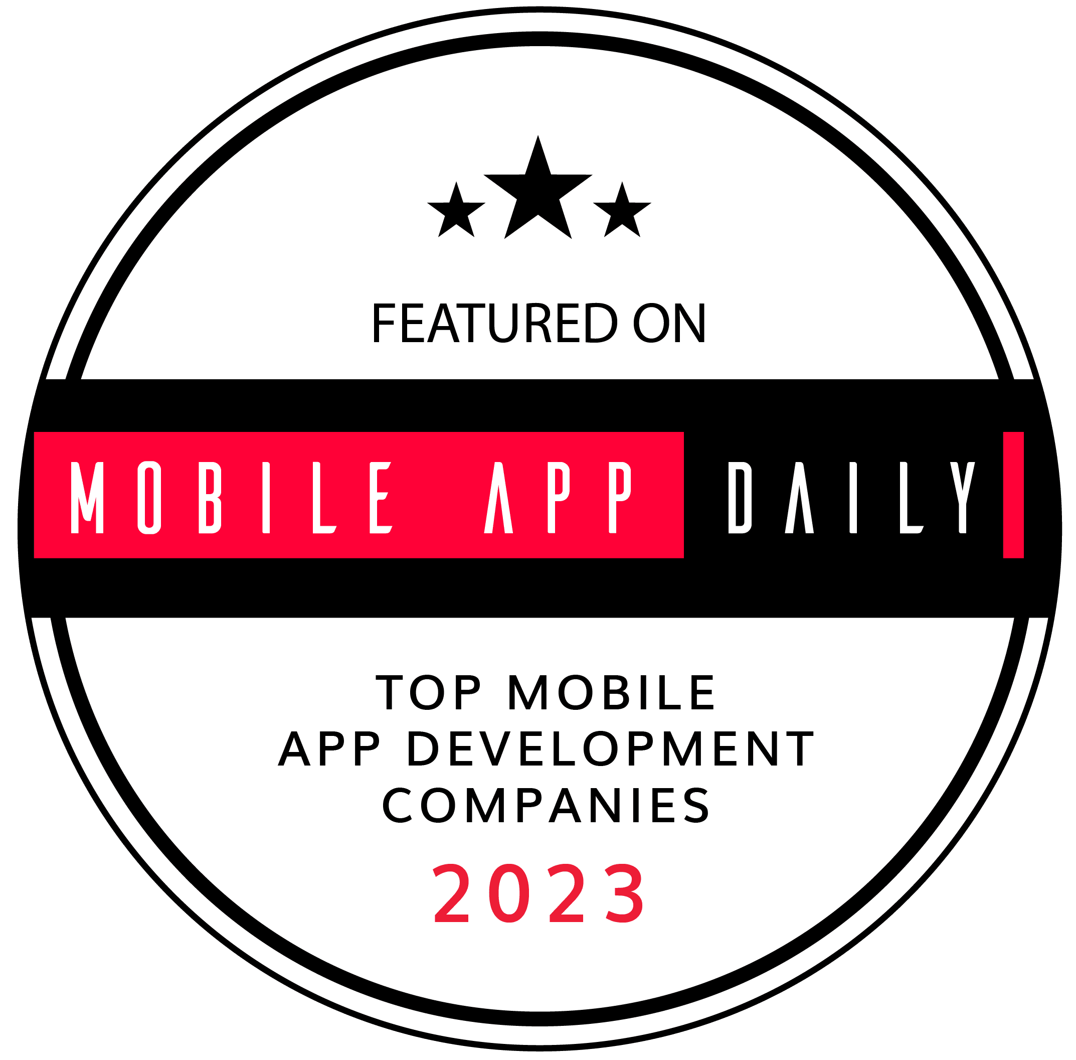 Top Mobile App Development Companies Badge