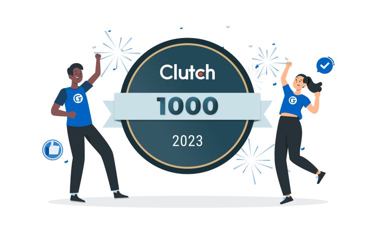 Glorium Technologies Celebrates Recognition as a Top 1000 Global Company 2023 by Clutch