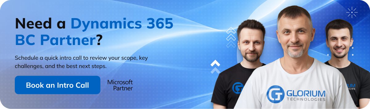 Need a Dynamics 365 BC Partner